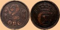 2 øre 1913 i kv. 1+