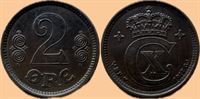 2 øre 1917 i kv. 1+