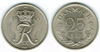 25 øre 1960 Sieg 6 i kv. 01
