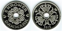 5 kr. 2012 i kv. S - pragteksemplar