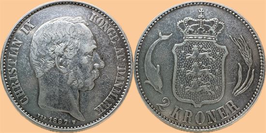2 kr. 1897 i kv. 1 - 1+