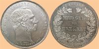 Erindringsmønt - Årgang 1888 2 kr. sølv i kv. 0 - flot med medaljeprægskarakter
