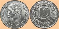 10 øre 1907 i kv. 0