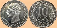 10 øre 1910 i kv. M - pragteksemplar