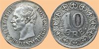 10 øre 1911 i  kv. 1+ - 01