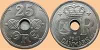 25 øre 1947 i kv. 0 - pragteksemplar