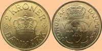 2 kr. 1925 i kv. 0 - flot velpræget eksemplar