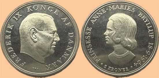 Erindringsmønt - Årgang 1964 i kv. 0 - M